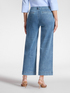 Cropped wide leg jeans image number 1