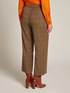 Pantaloni cropped check image number 1
