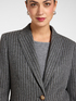 Blazer jacquard ray&eacute; image number 3
