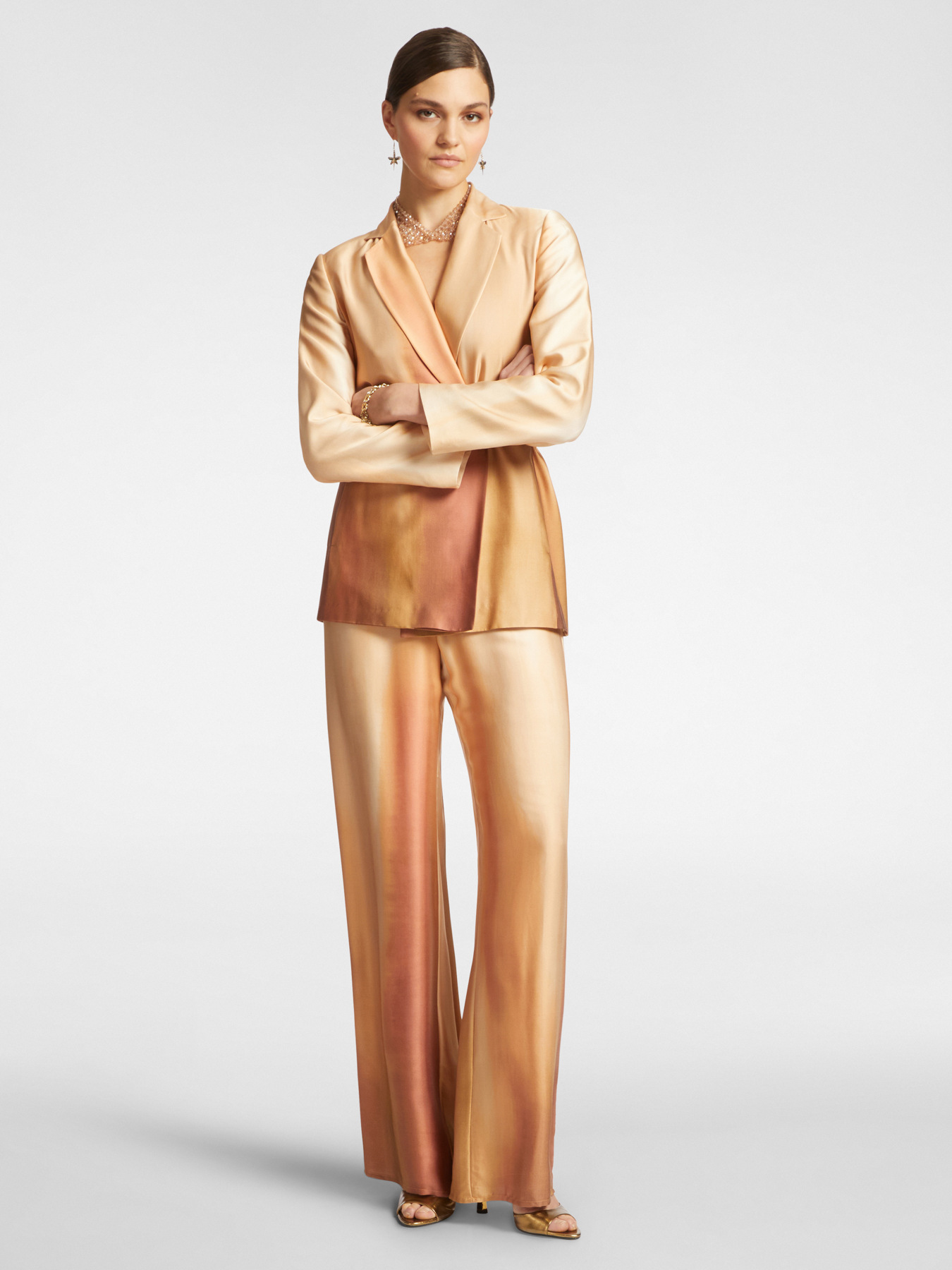 Pantaloni eleganti stampati image number 0