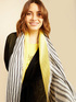 Striped scarf image number 2