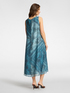 Printed lyocell dress image number 1