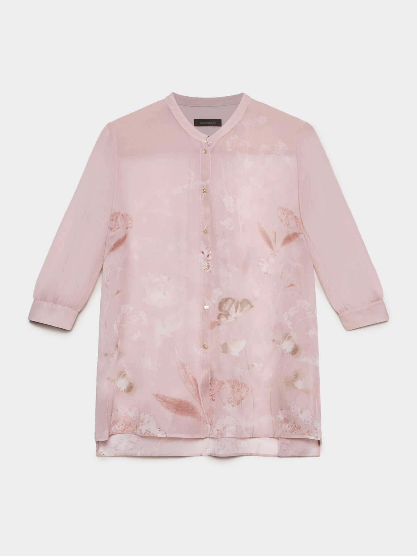 Camicia floreale in viscosa image number 5