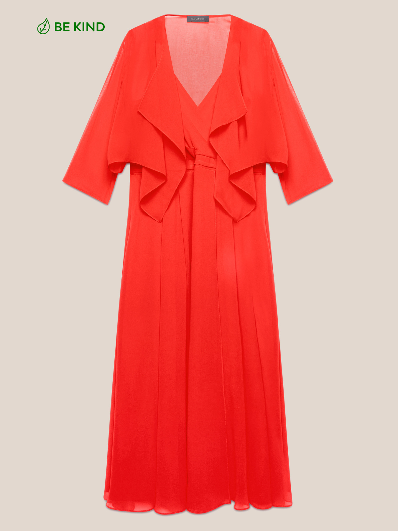 Elegant dress with shrug image number 4