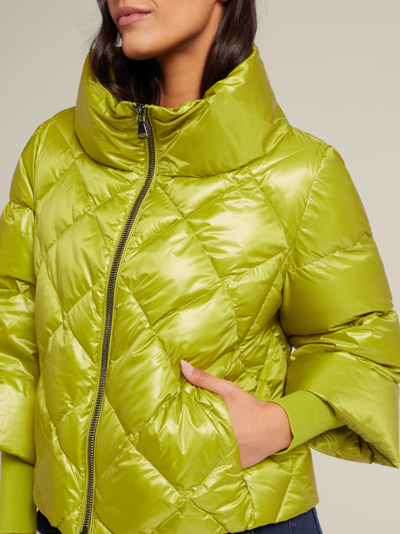 Kurze Stepp-Daunenjacke image number 4