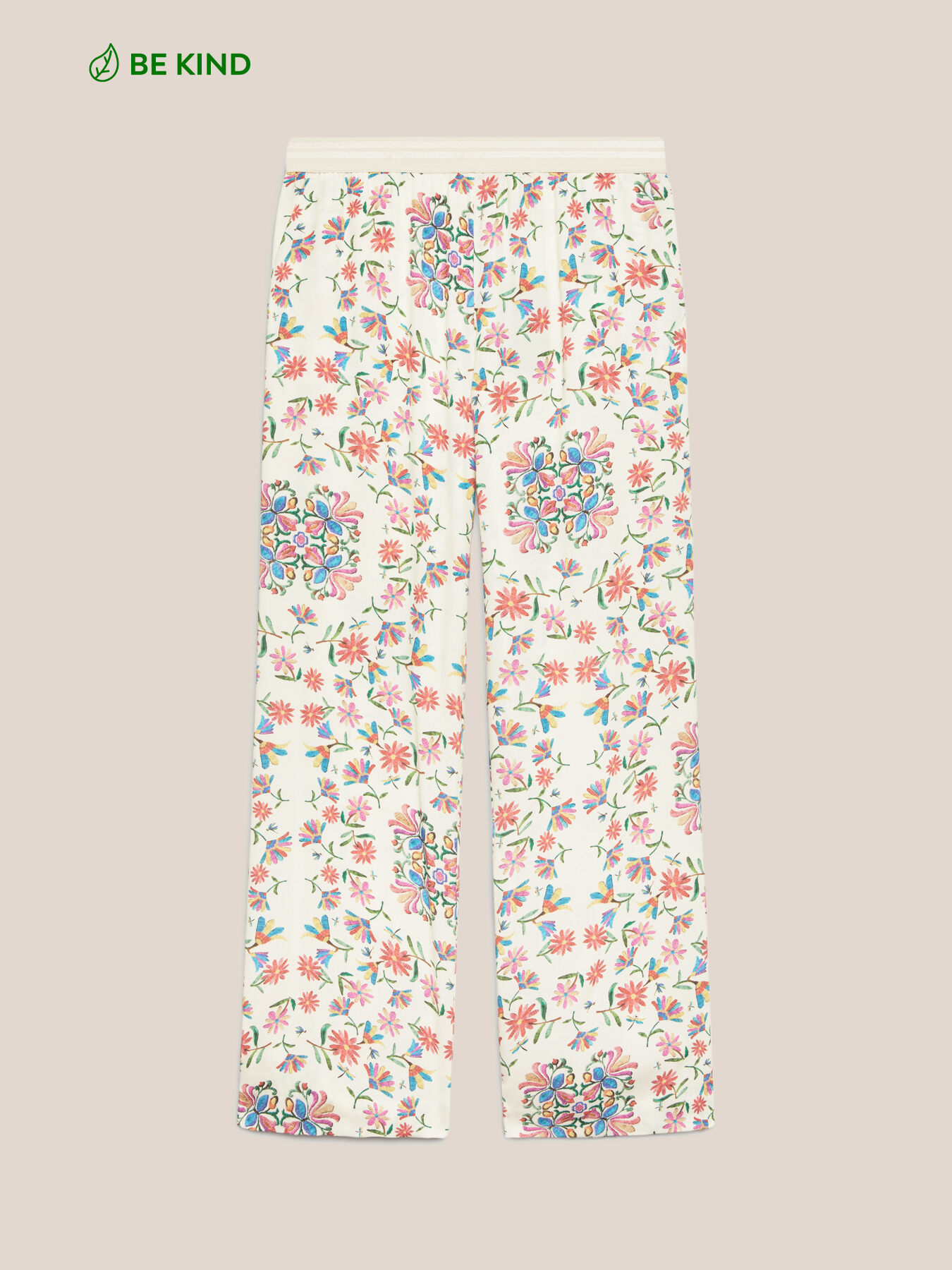 Bedruckte Hose aus ECOVERO&trade;-Viskose image number 4