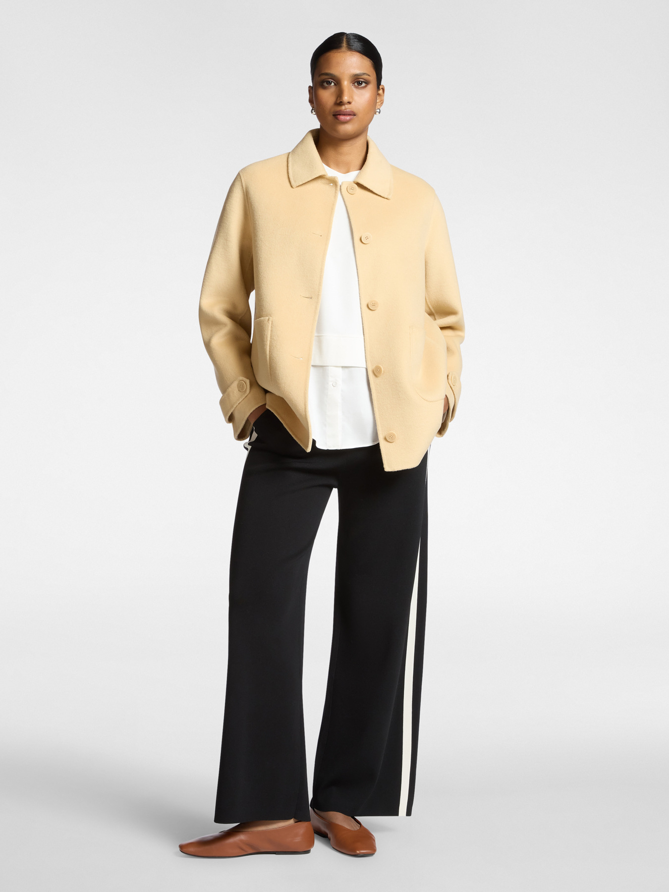 Cappotto corto double image number 2