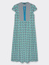 Kleid aus bedrucktem Baumwollstretch image number 5