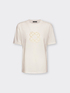 T-shirt en coton avec broderie Monogram image number 4
