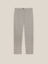 Chequered skinny trousers image number 5