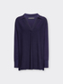 Pull en viscose avec col image number 4