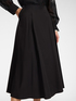 Falda midi de l&iacute;nea en A image number 3