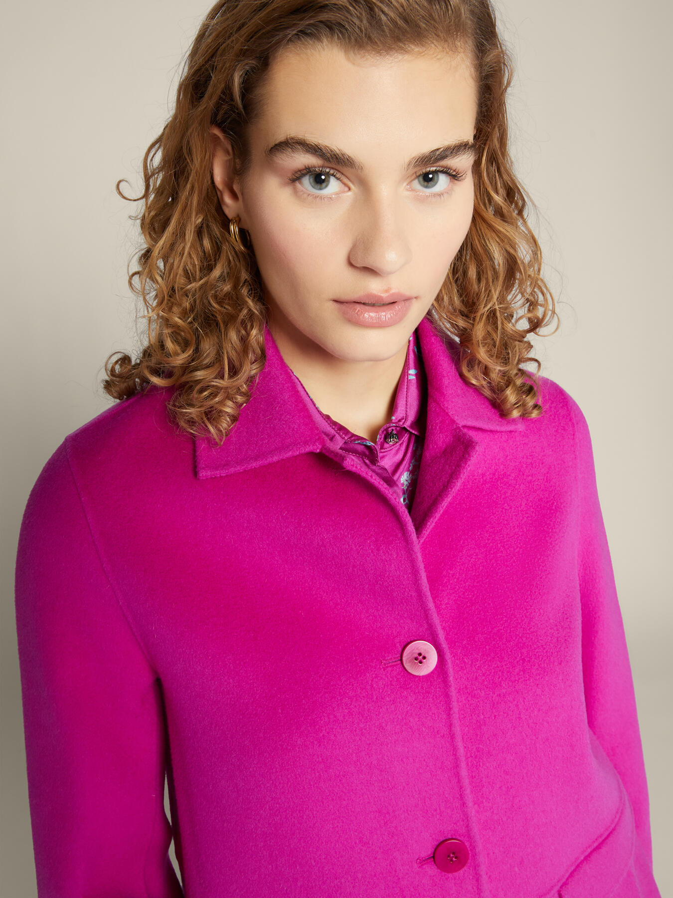 Caban aus doubliertem Stoff image number 2