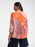 Camisa de organza de lyocell estampada image number 1