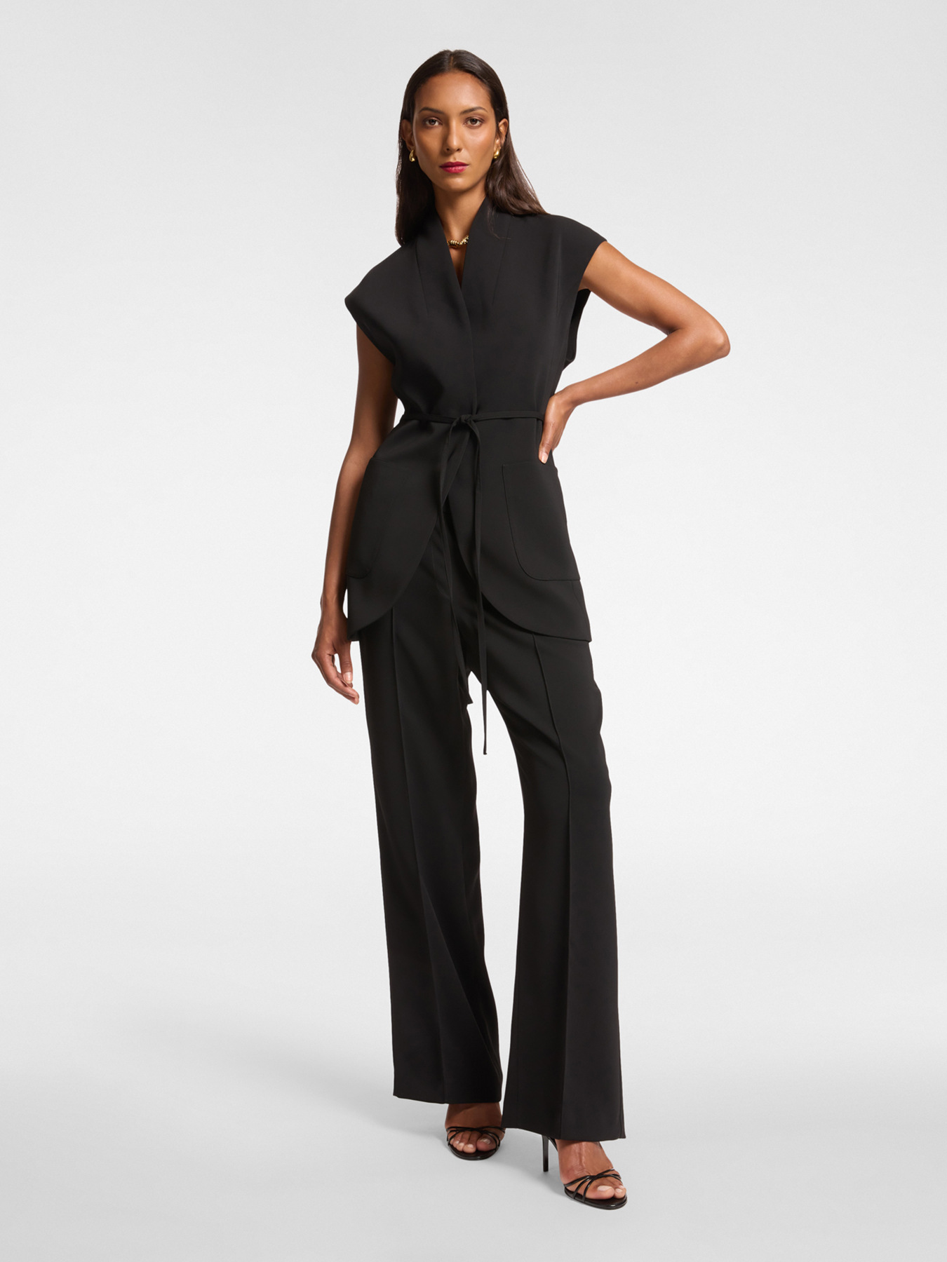 Blazer senza maniche image number 2