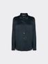 Camicia in raso stretch image number 4