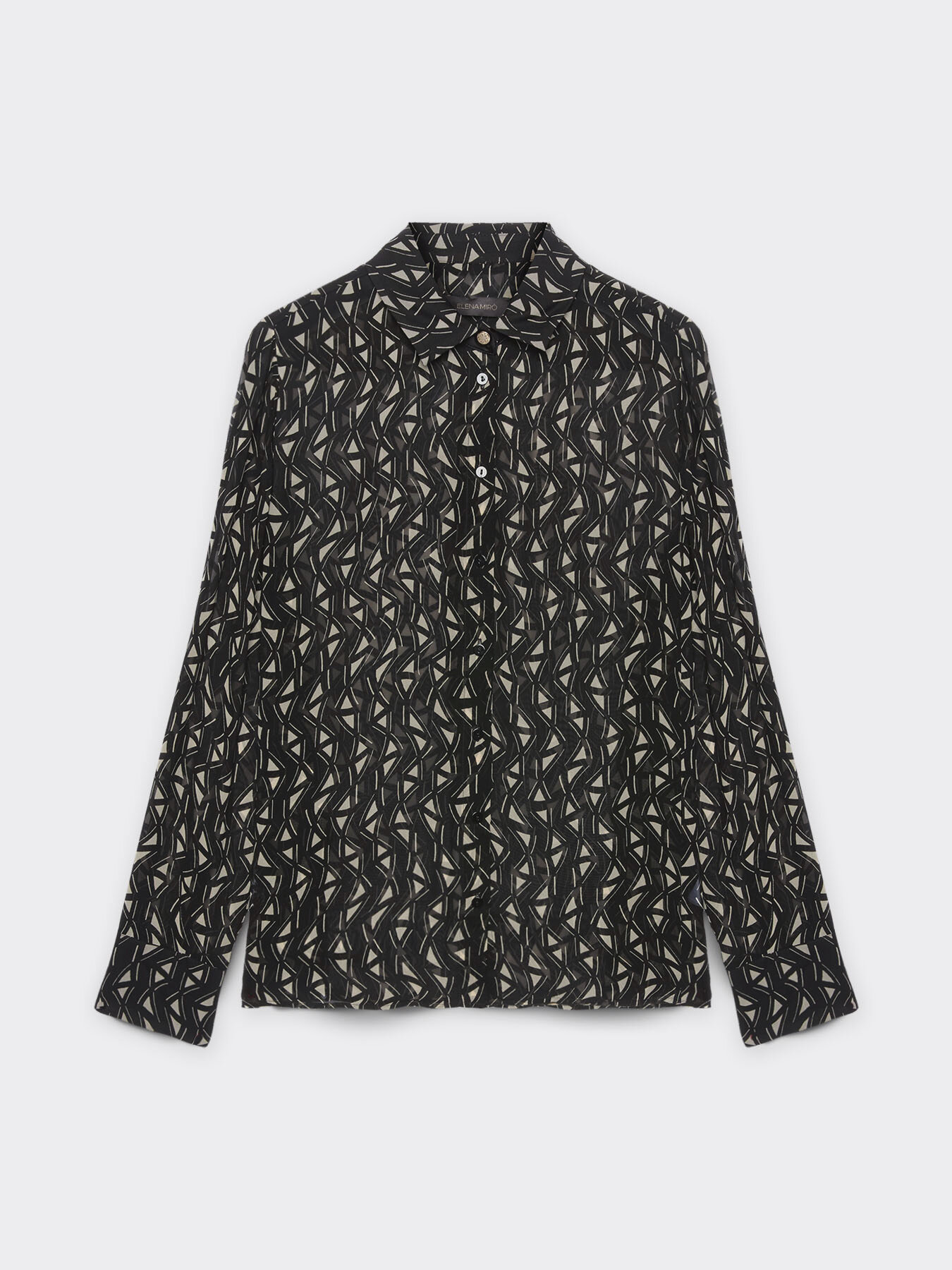 Camisa con estampado &oacute;ptico image number 4