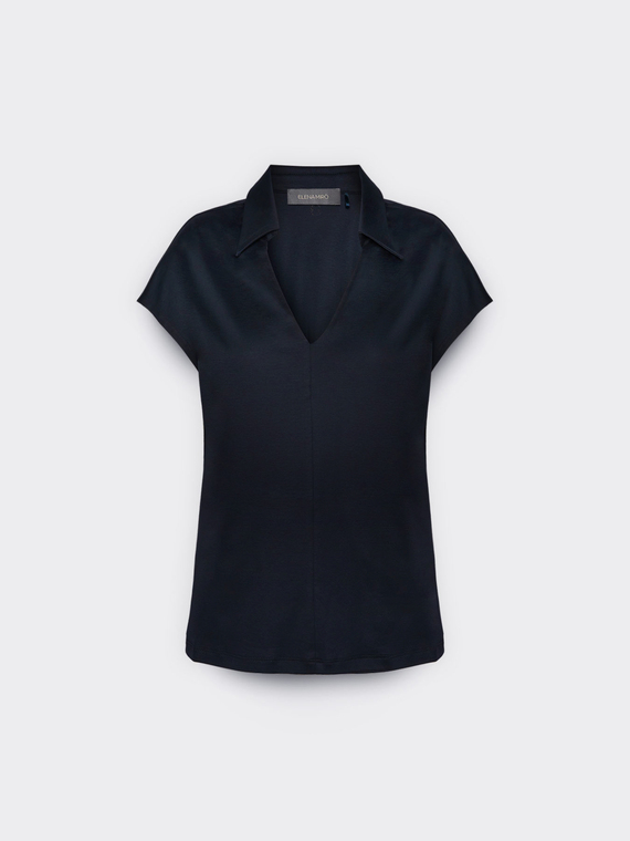 T-Shirt mit Kragen