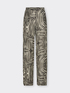 Bedruckte Palazzo-Hose aus Viskose image number 4