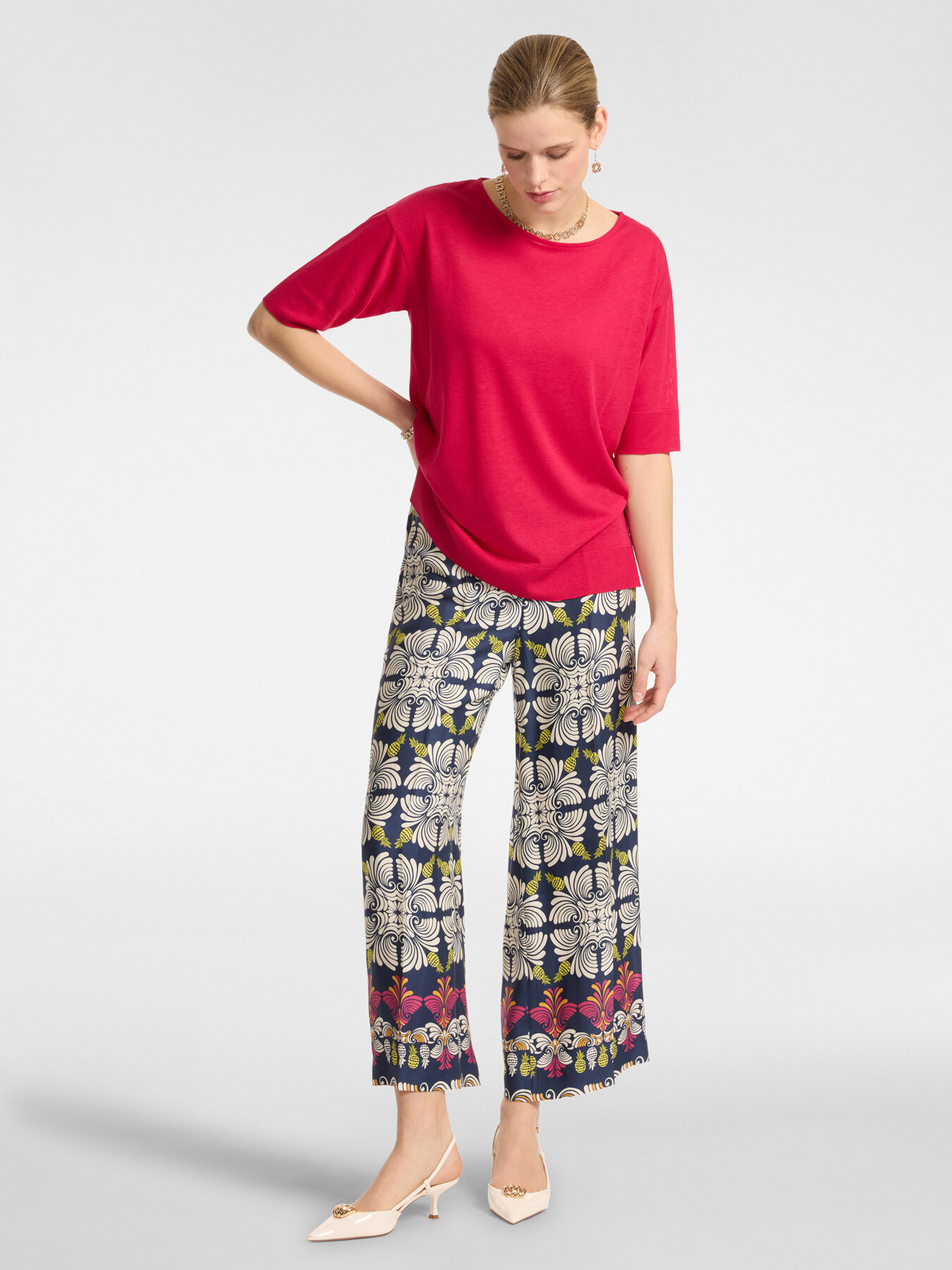 T-shirt in jersey tricot image number 2