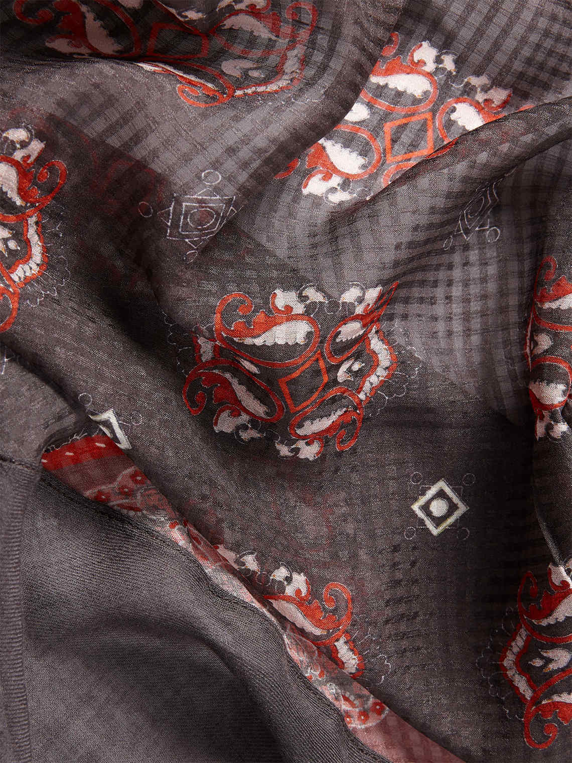 Elenamiro: Foulard em seta estampada_5