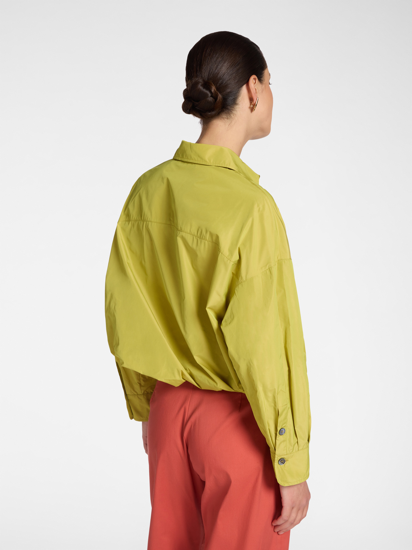 Taffeta shirt with pockets image number 1