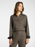 Flecked wool-blend shirt image number 0