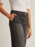 CROPPED DENIM TROUSERS 9.5 OZ image number 4