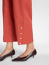 Hose aus Gabardine mit Kn&ouml;pfen image number 3
