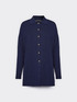 Long cardigan with collar image number 4