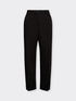 Cropped trousers with embroidered trim image number 4