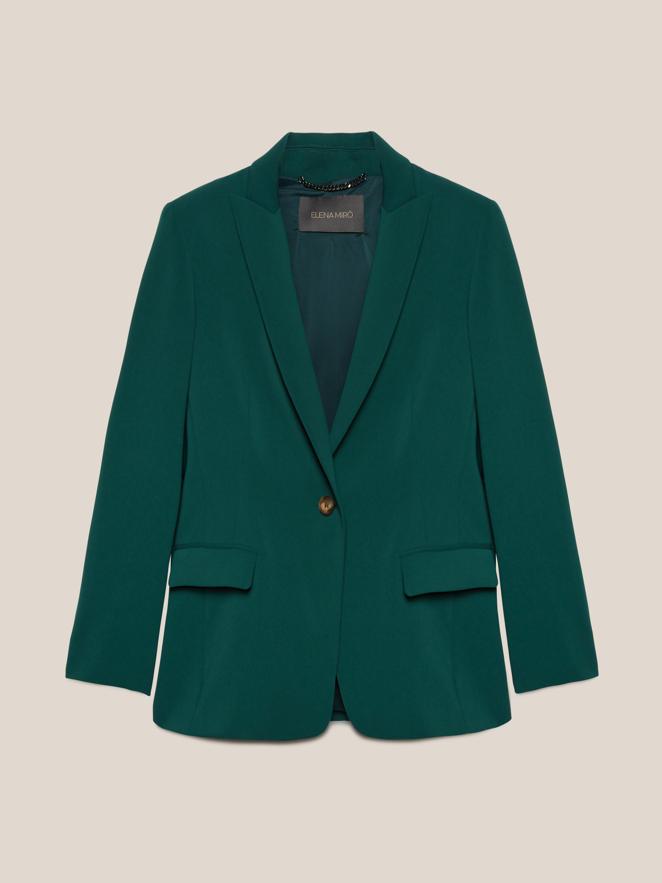 Flowing stretch cady jacket image number 8