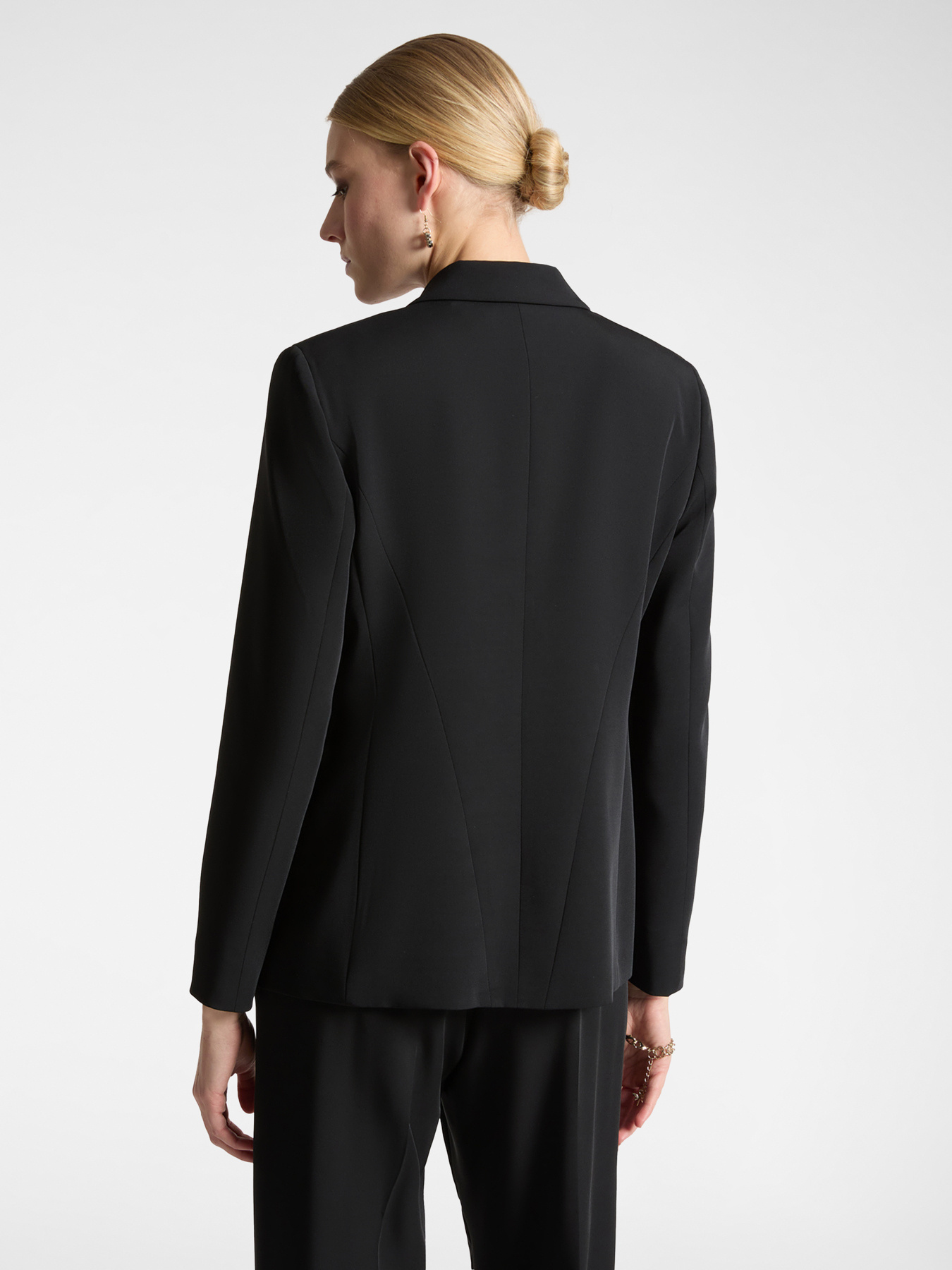 Blazer em cady stretch image number 1