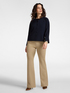 Cardigan col rond m&eacute;lange viscose image number 2