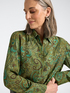 Chemise en viscose imprim&eacute;e paisley image number 3