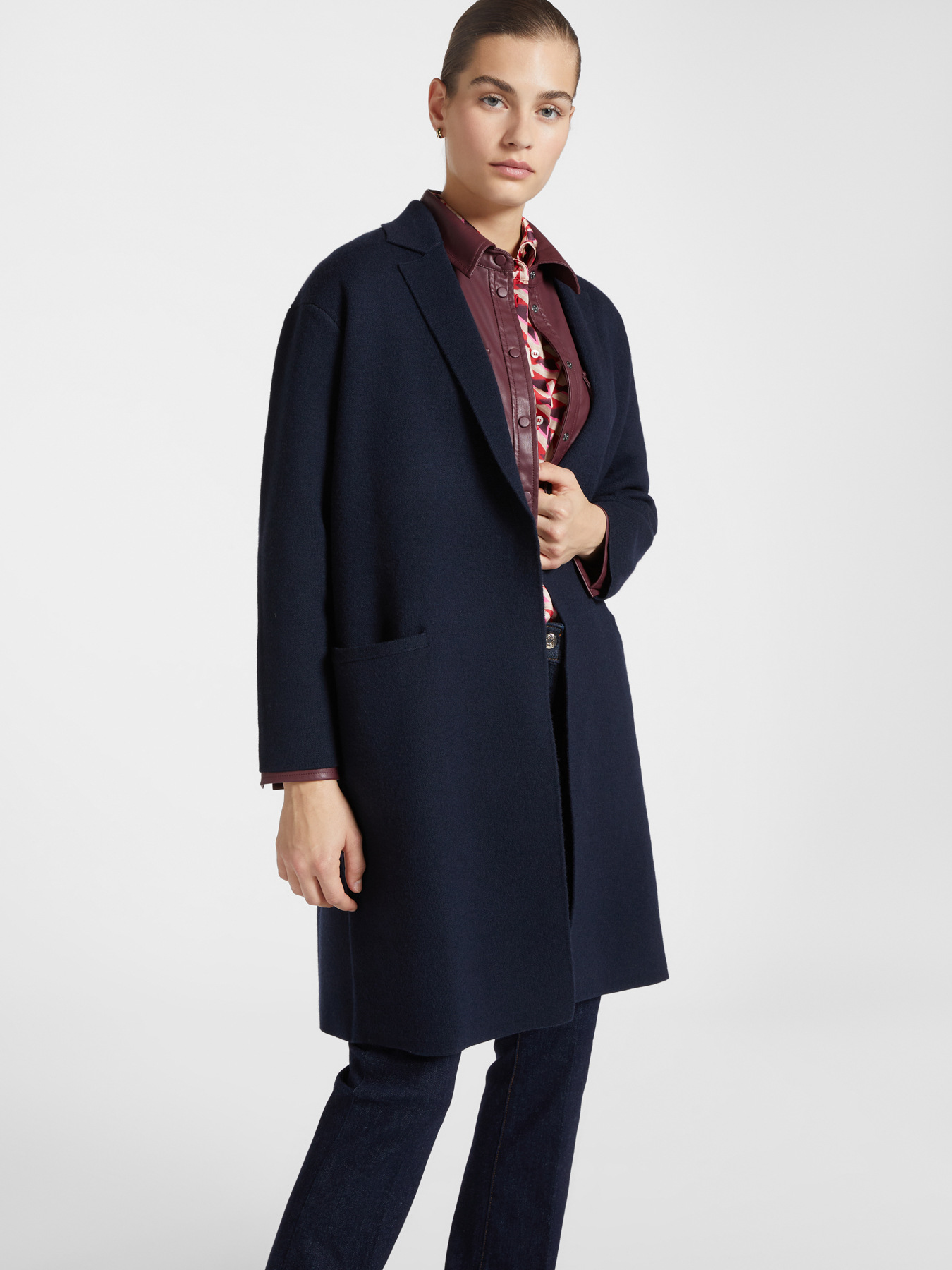Mantel aus doublierter Wolle image number 2