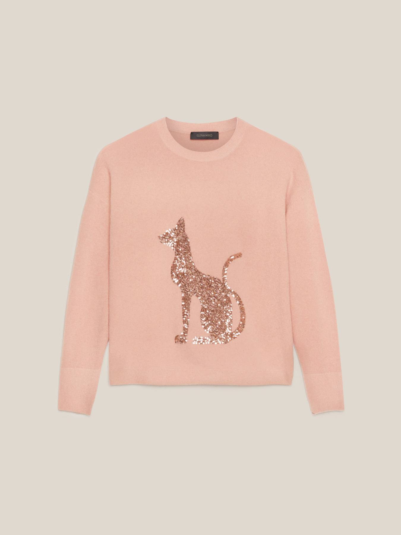 Sweater with embroidery image number 4