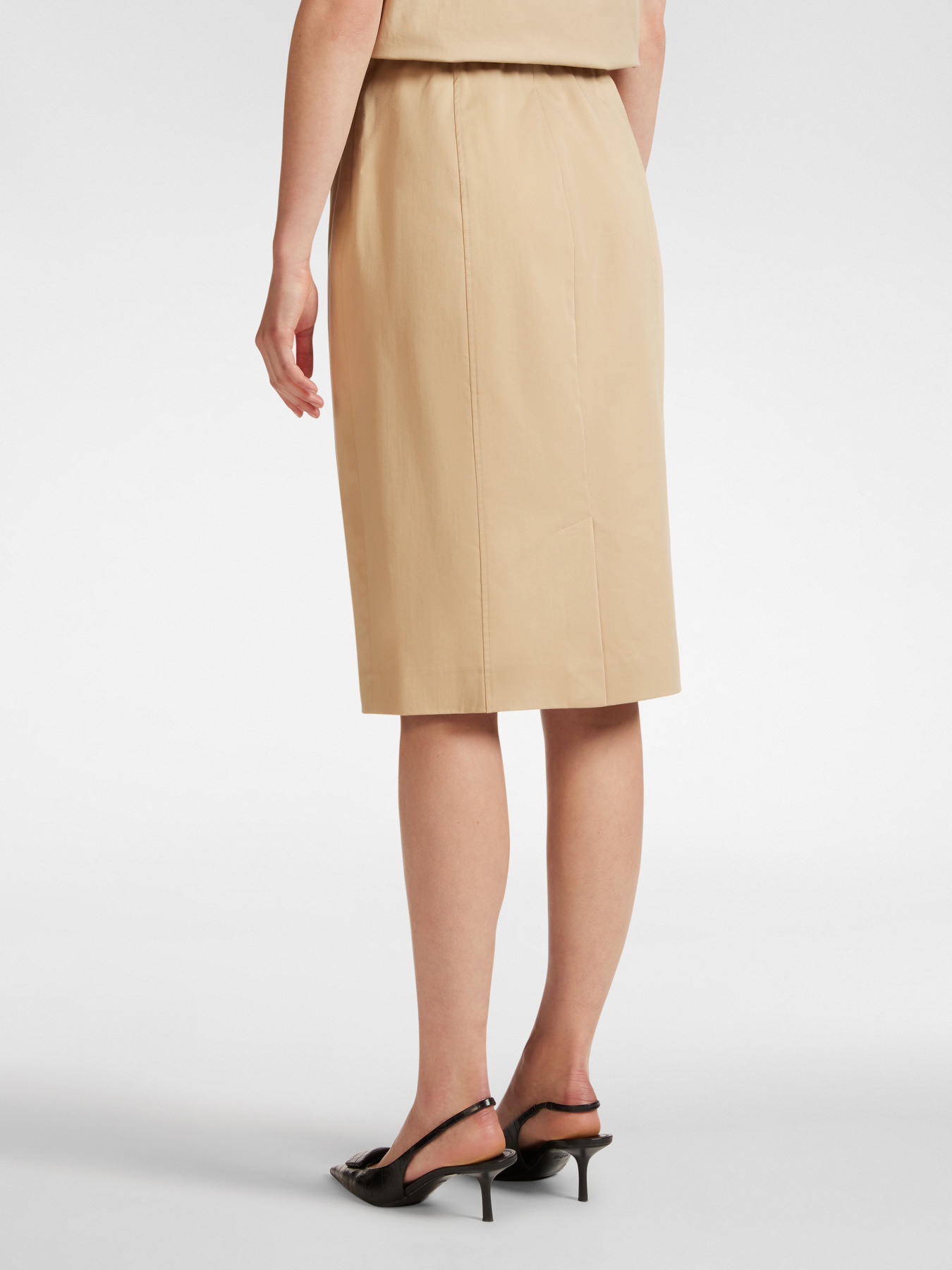 Gonna dritta tinta unita image number 1