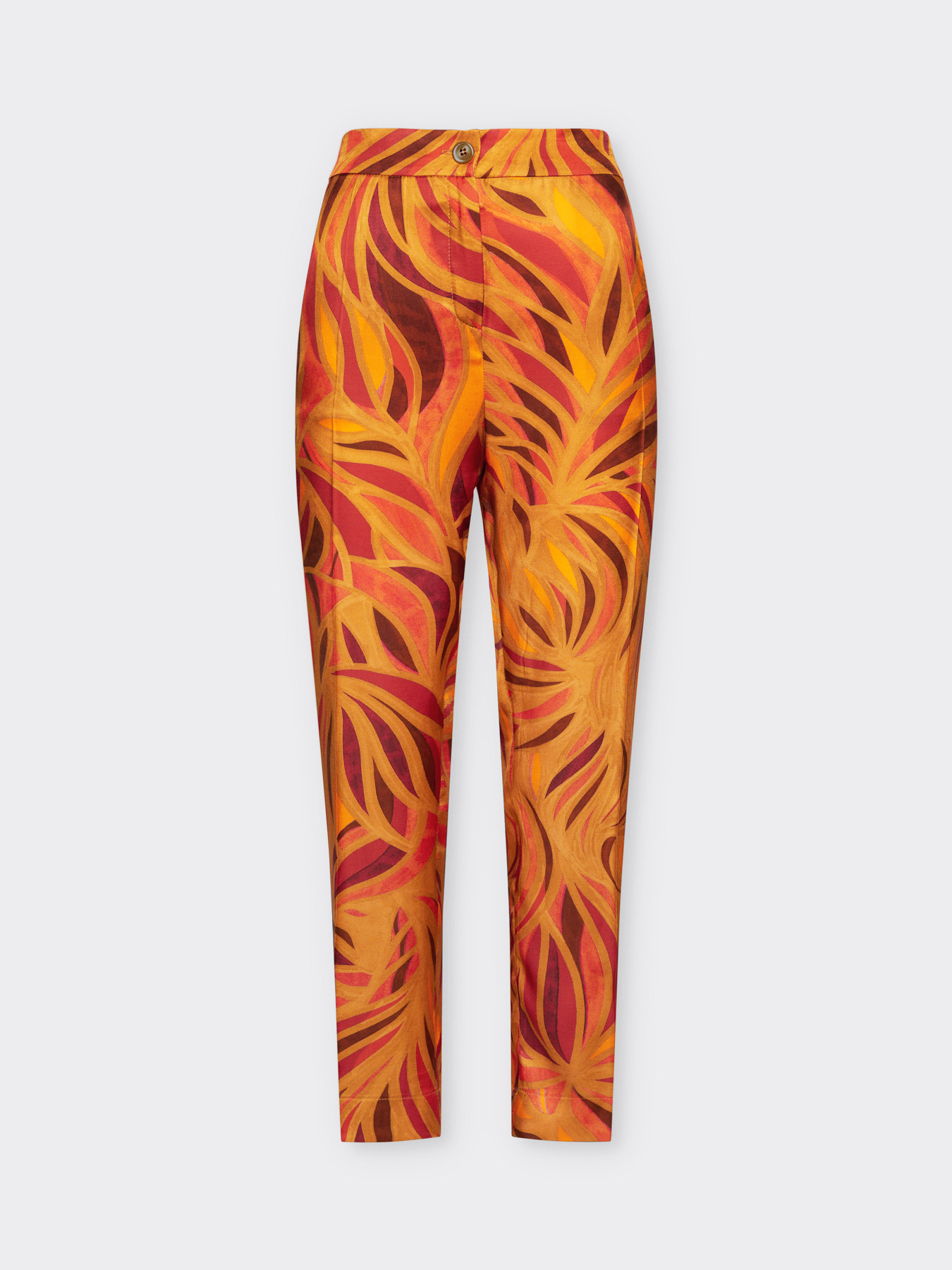 Printed trousers image number 4