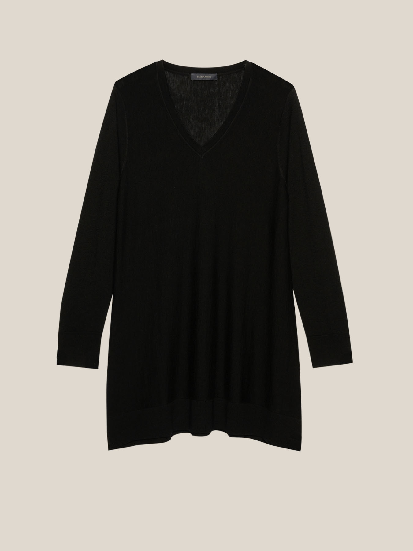Maglia con scollo a V image number 4