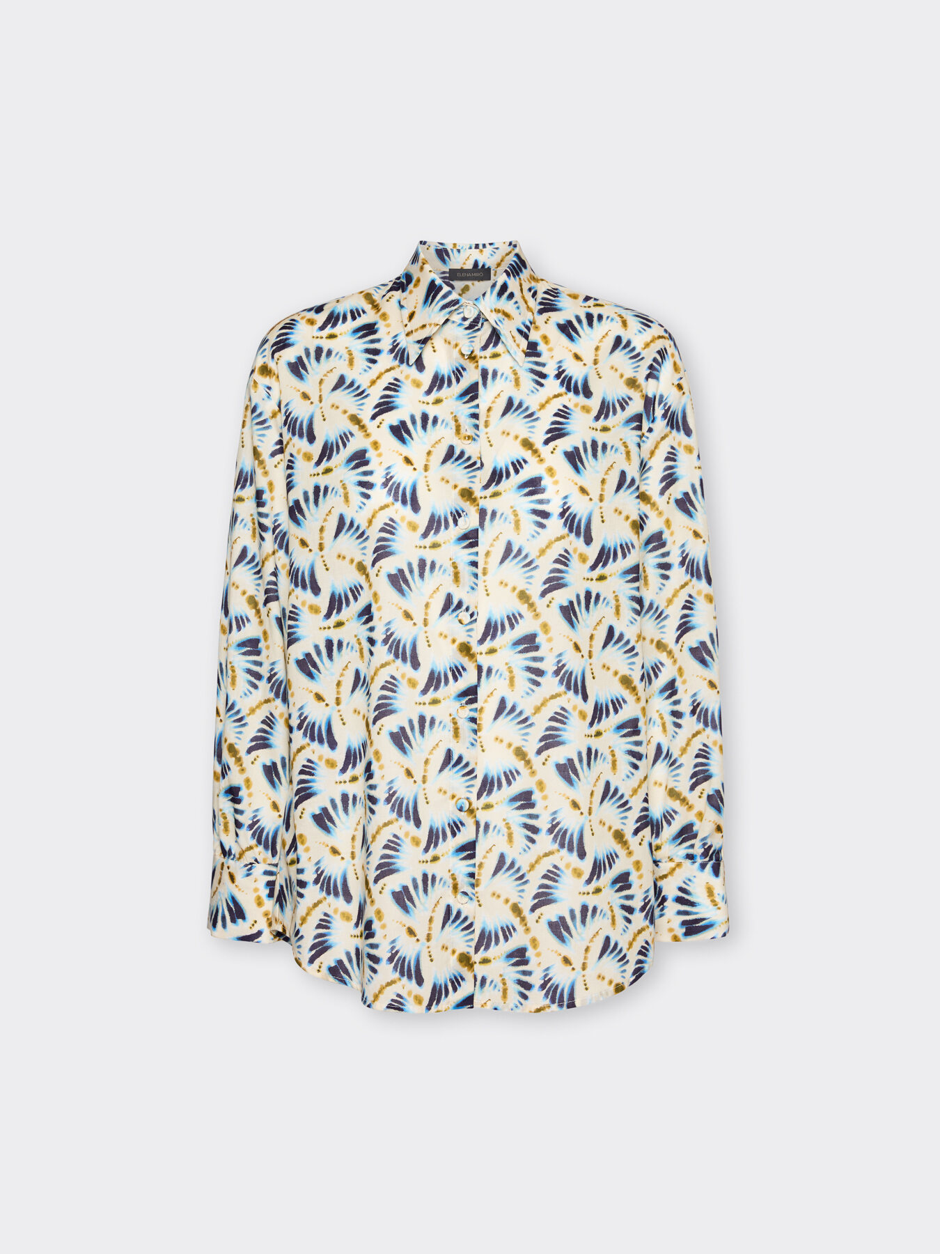 Chemise en mousseline imprim&eacute;e