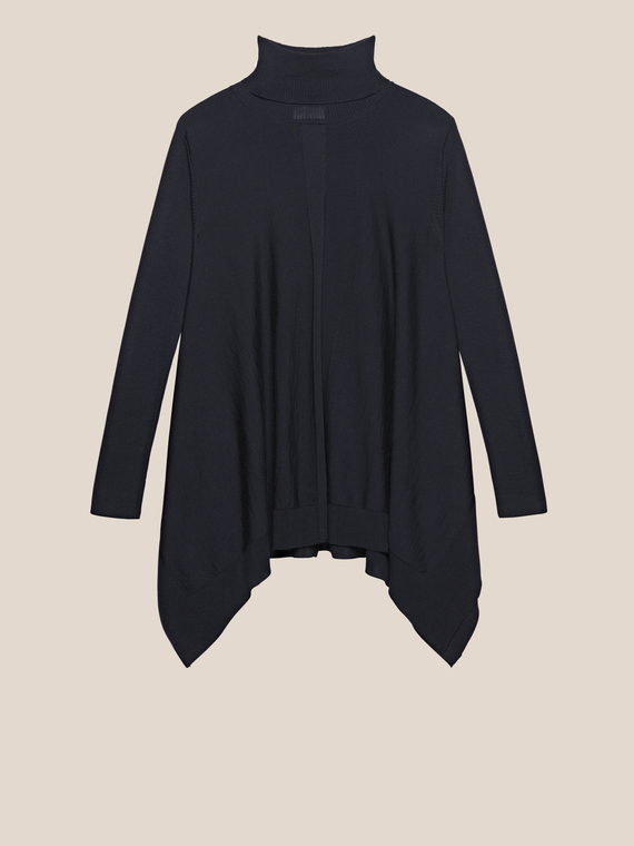 Oversize-Pullover aus superleichter Wolle