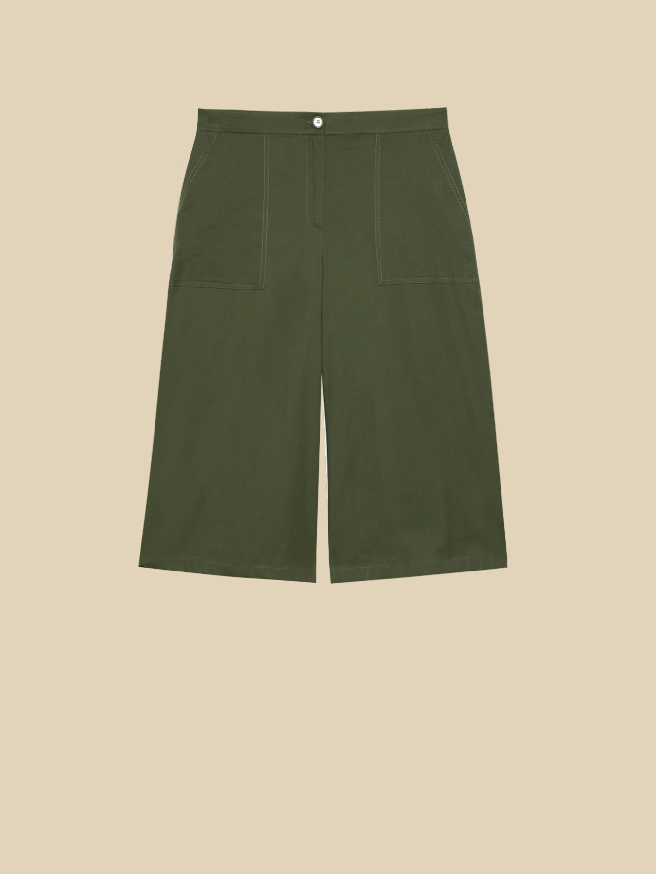 Poplin bermuda shorts image number 5