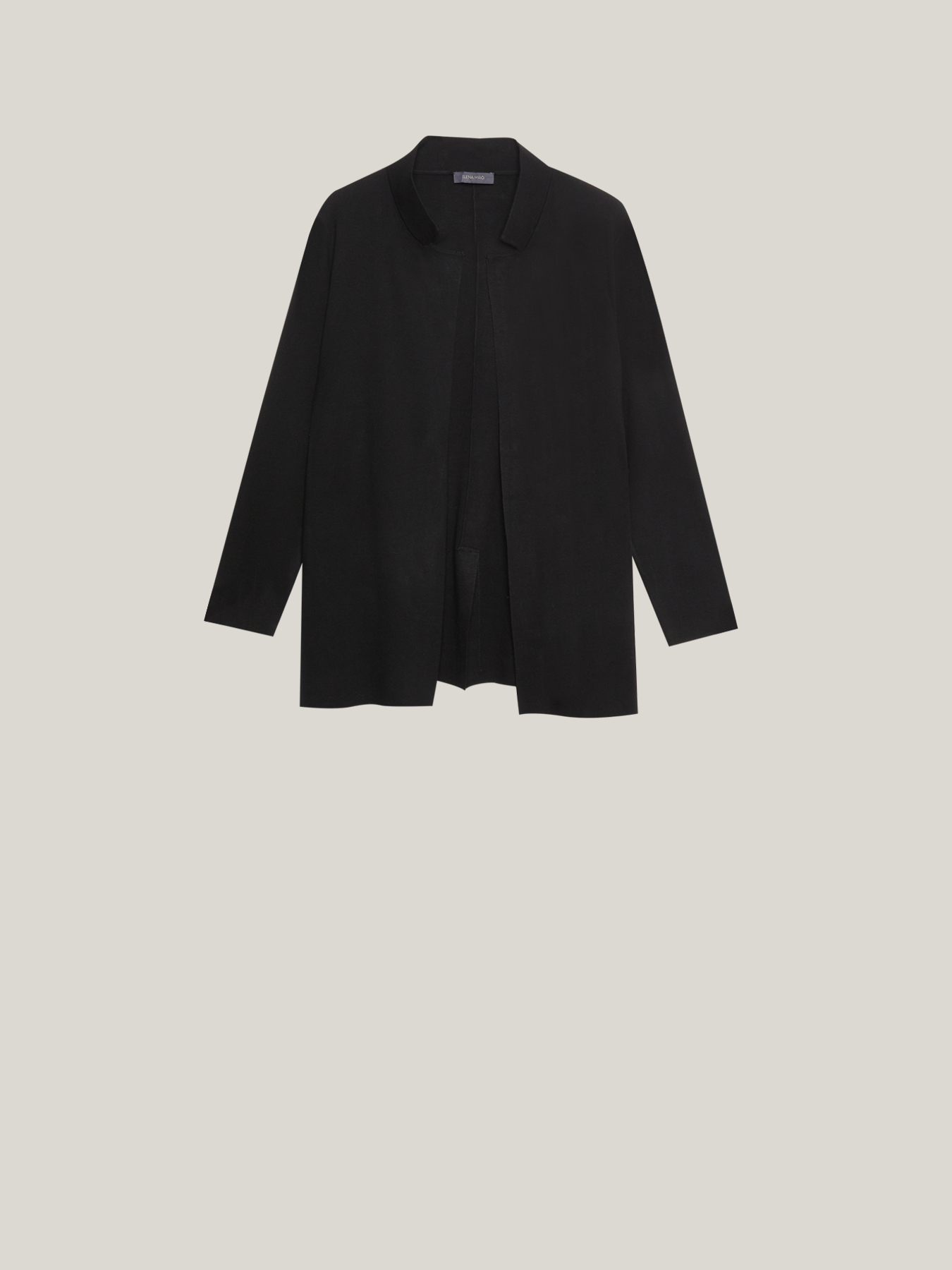 Cardigan lungo in viscosa comfort image number 4