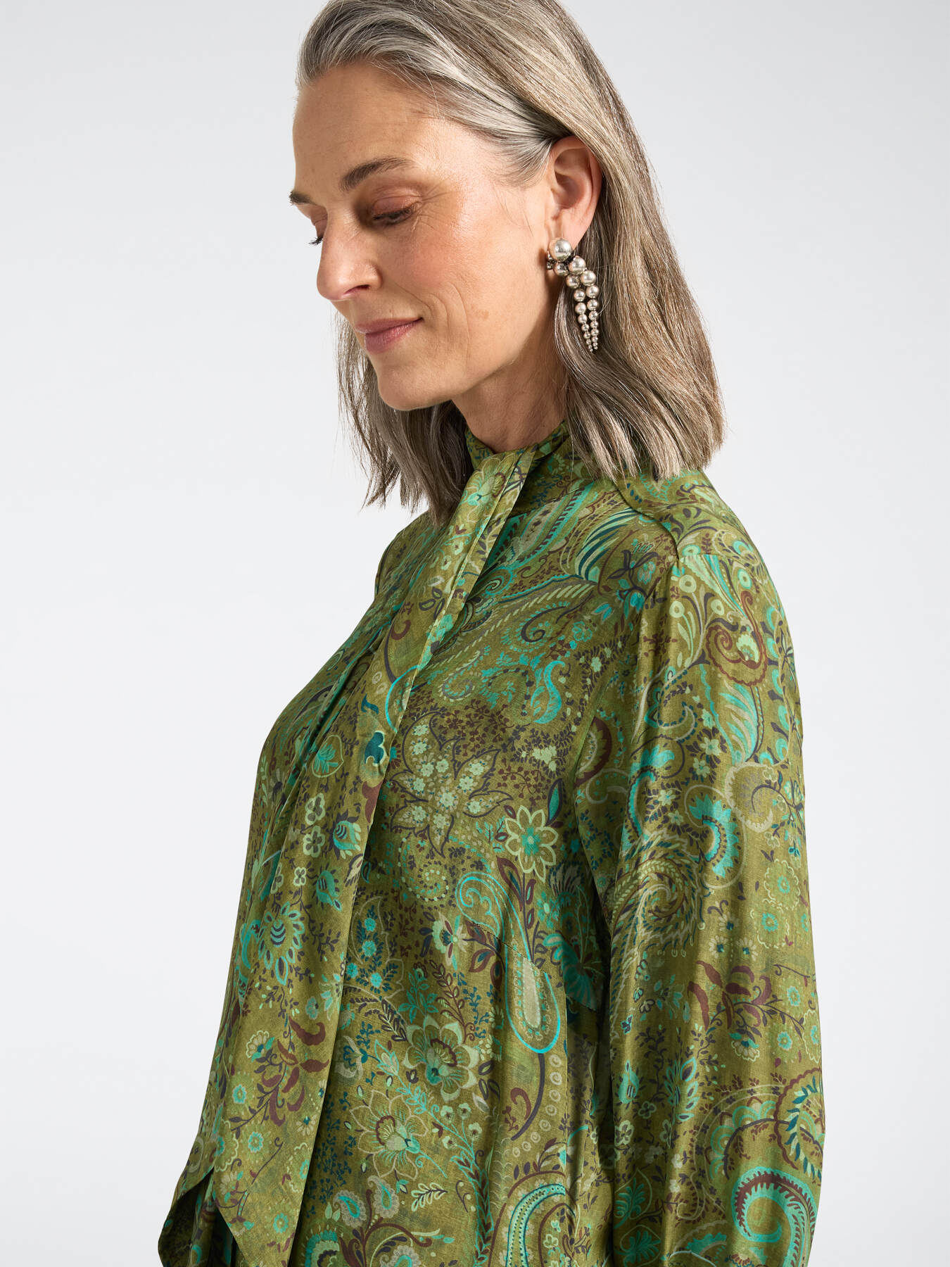 Robe en viscose imprim&eacute;e image number 3