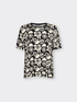 Printed viscose t-shirt image number 4