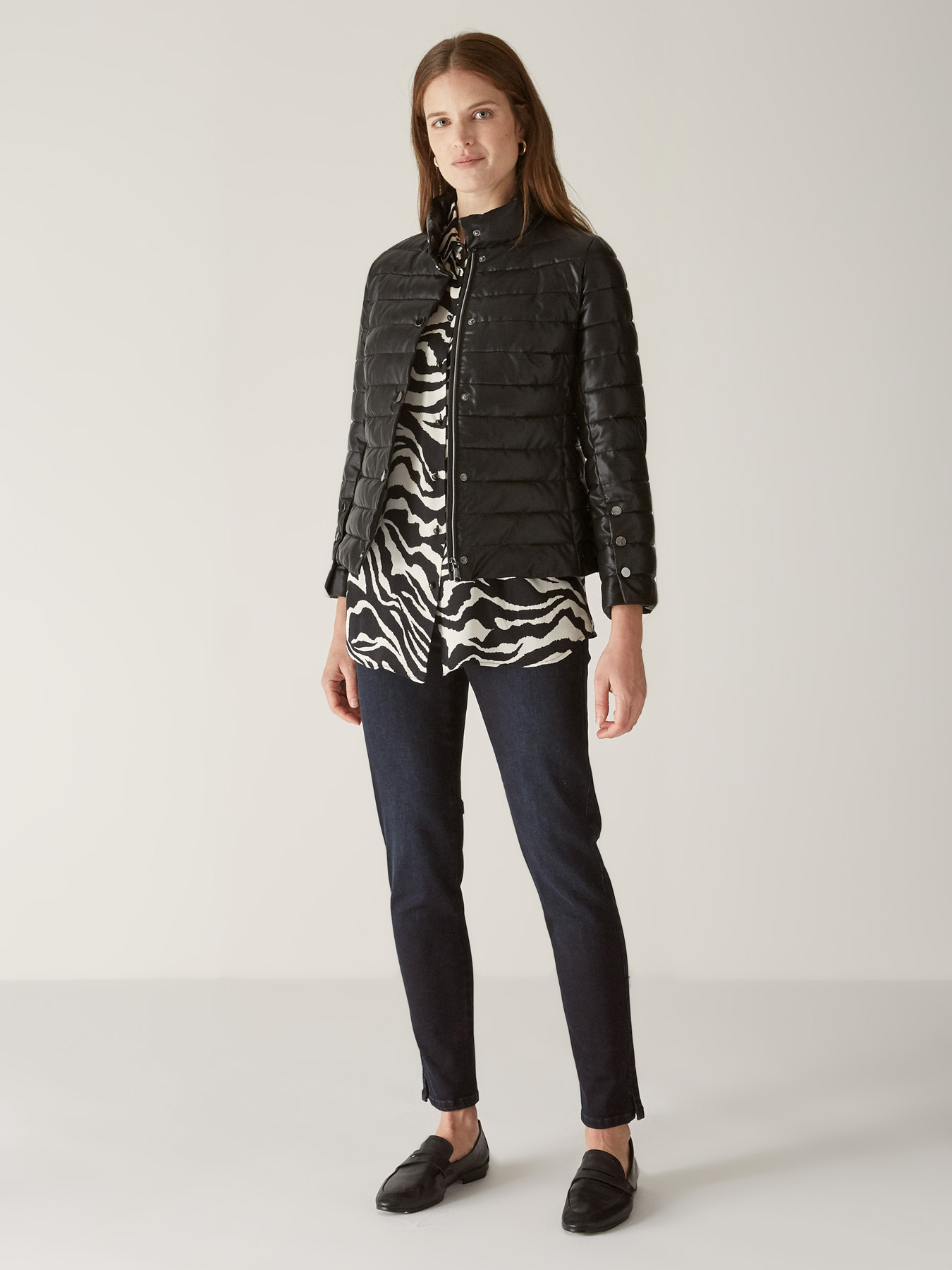 Giubbotto trapuntato in similpelle image number 3