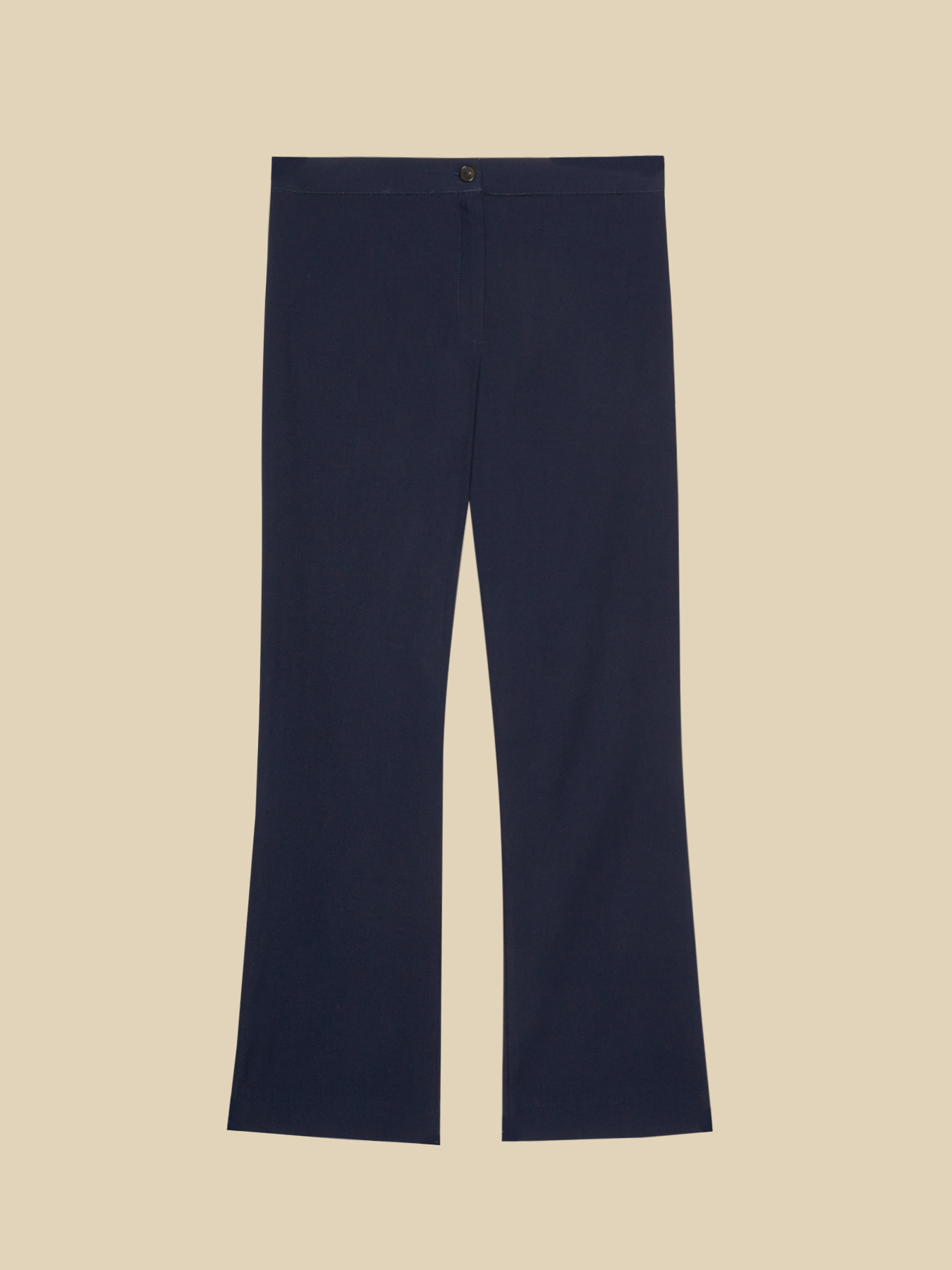 POWER STRETCH CANVAS KICK FLARE TROUSERS image number 5