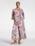 Printed cotton muslin shirt image number 2