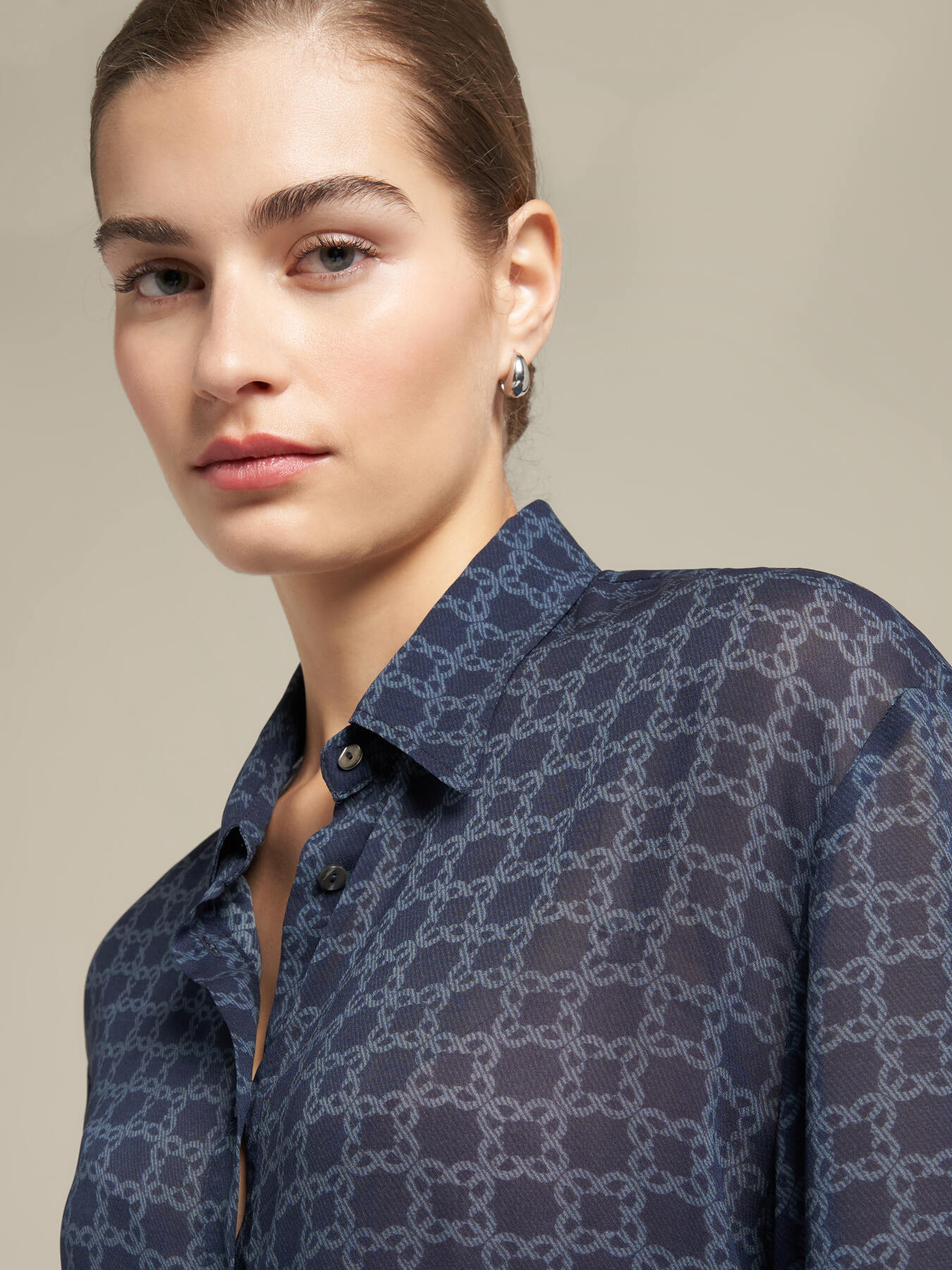 Monogram-print shirt image number 2
